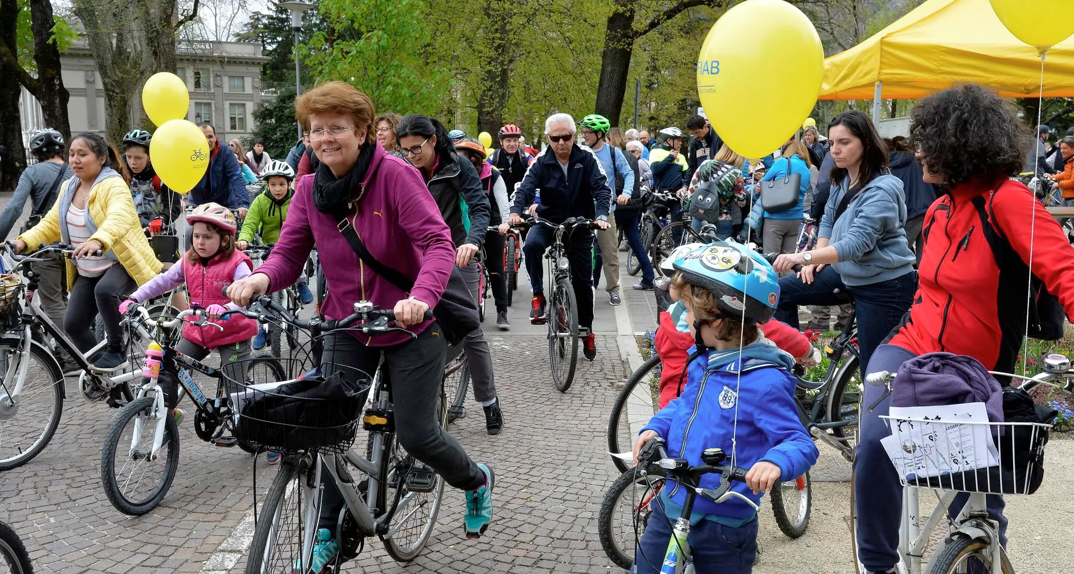 Tutti in sella a Trentoinbici per conoscere le ciclabili