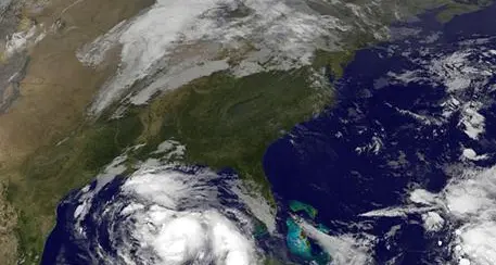 L'uragano Nate tocca terra in Louisiana