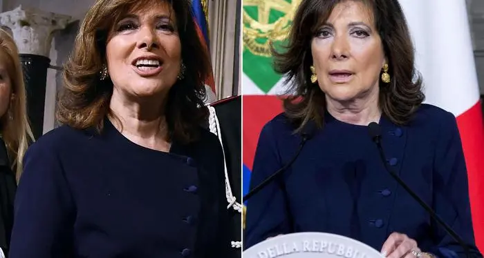 Casellati al Colle, stesso vestito «È il suo portafortuna»