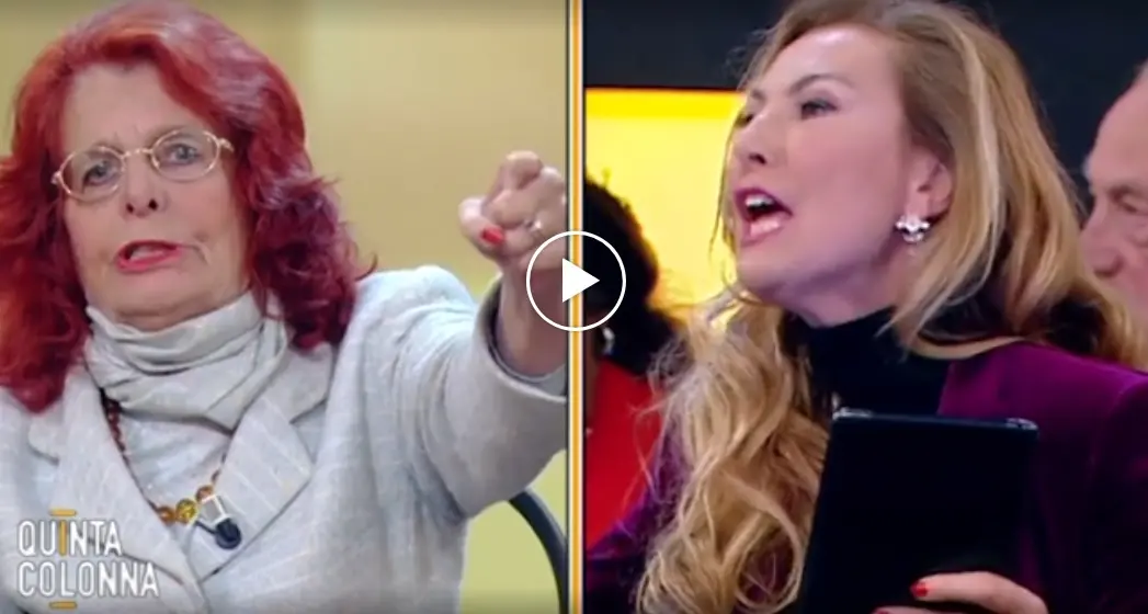 Dominici contro Biancofiore Show tivù su Rete Quattro