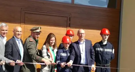 S. Michele, inaugurata la nuova caserma