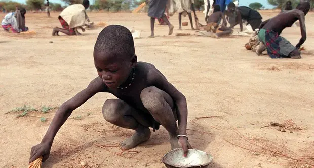 Aumenta la fame nel mondo,124 mln le persone a rischio