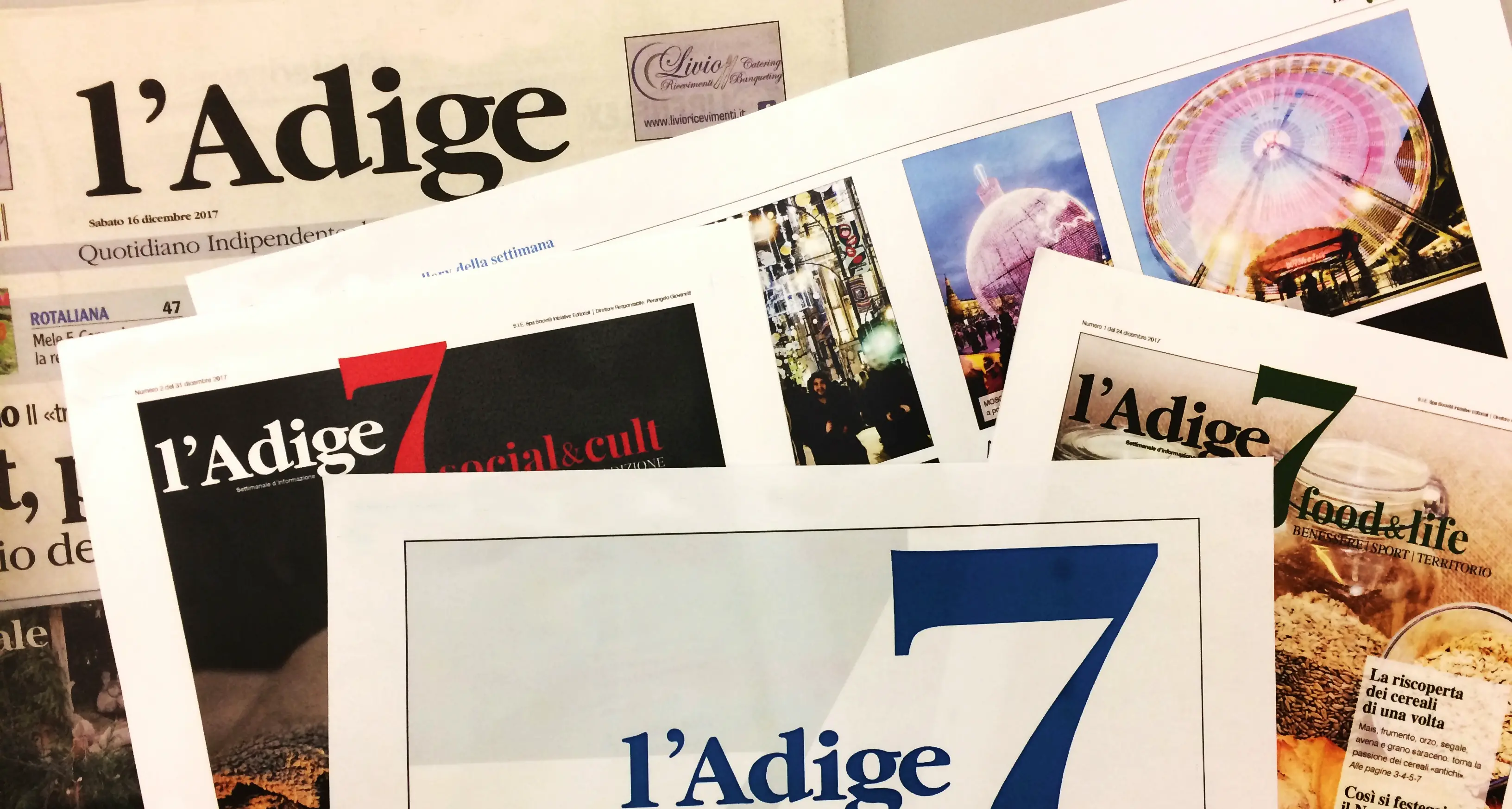 Nasce il settimanale «l'Adige7»