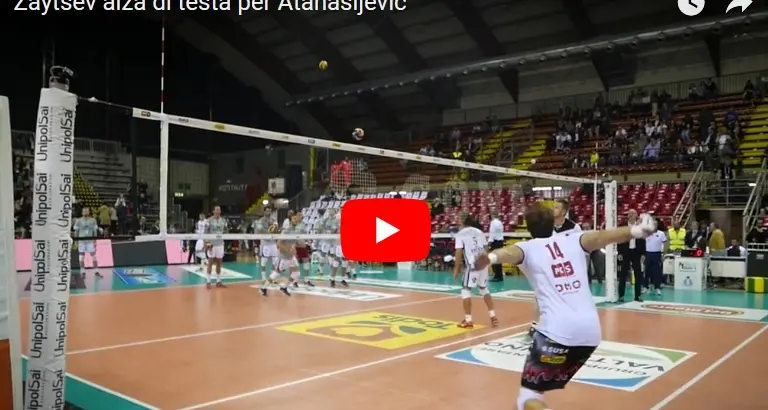 Zaytsev, quando la pallavolo è questione di testa - Video