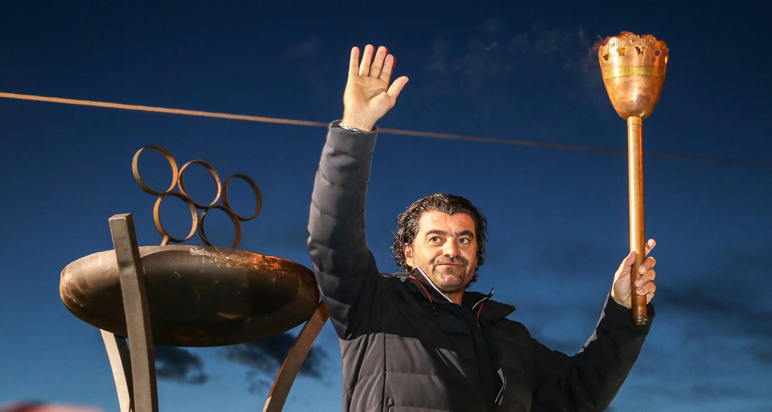 Alberto Tomba a Campiglio Testimonial della 3Tre