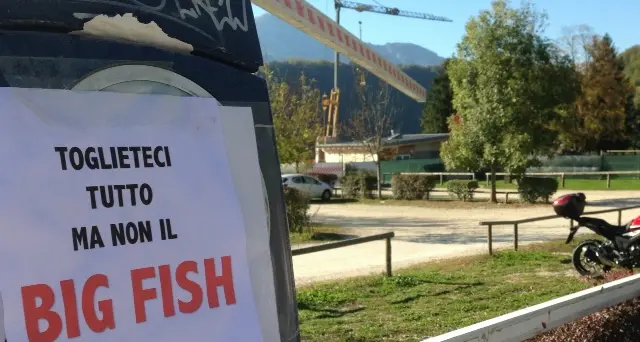 Levico: quanta nostalgia dopo l'addio al «Big Fish»