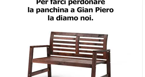 Italia out, Ikea regala una panchina a Ventura...