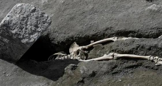 Pompei, scoperta eccezionale Riemerge l'ultimo fuggiasco
