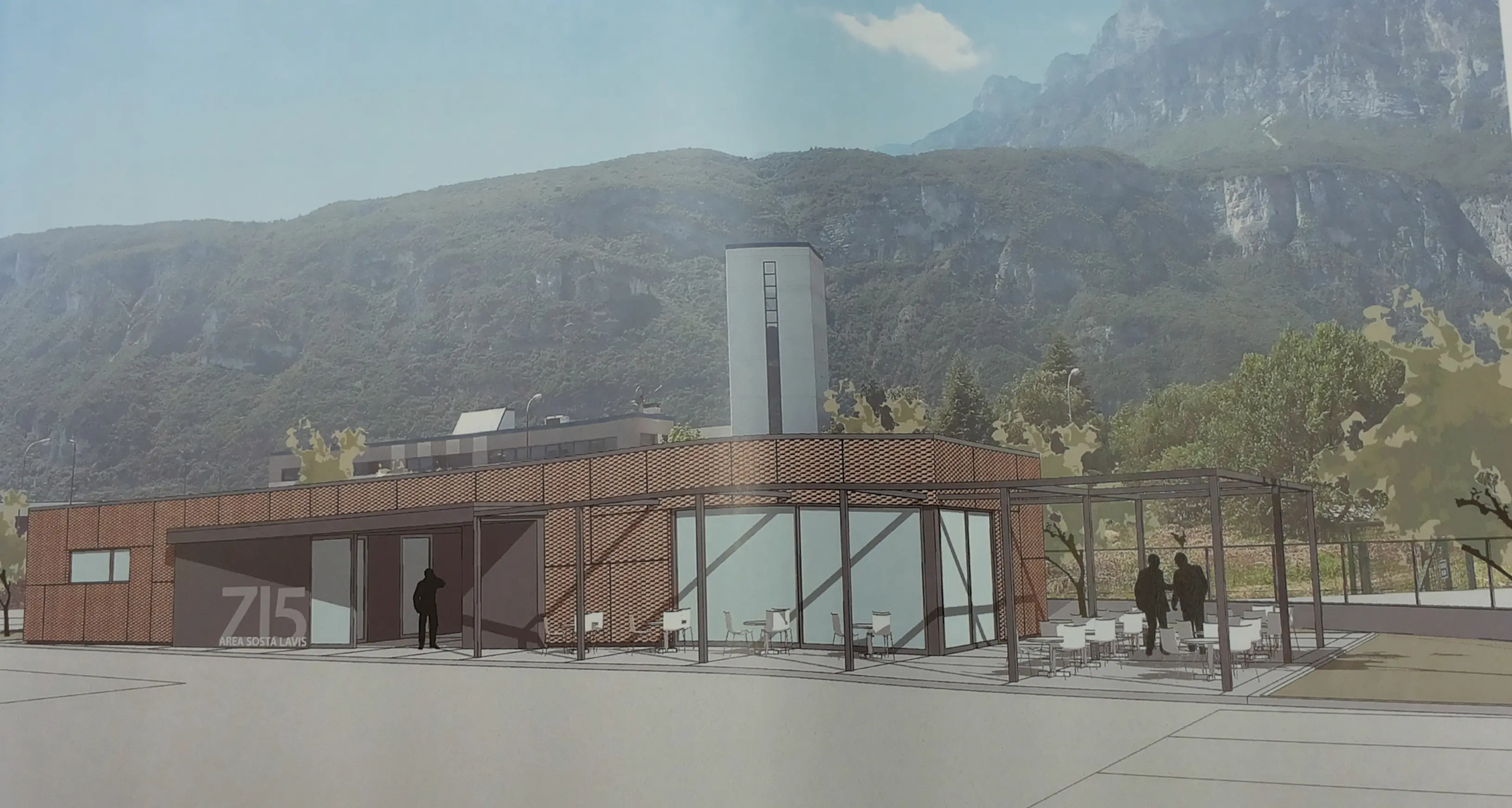 Nella Zona industriale di Lavis un centro servizi per i camionisti