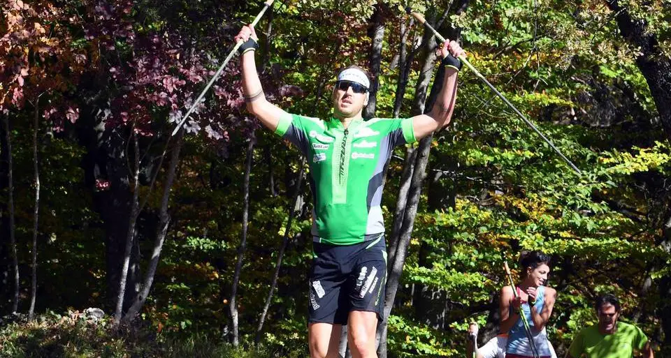 Andrea Daprai sul Monte di Mezzocorona si riprende il record di ascesa nelle 24 ore