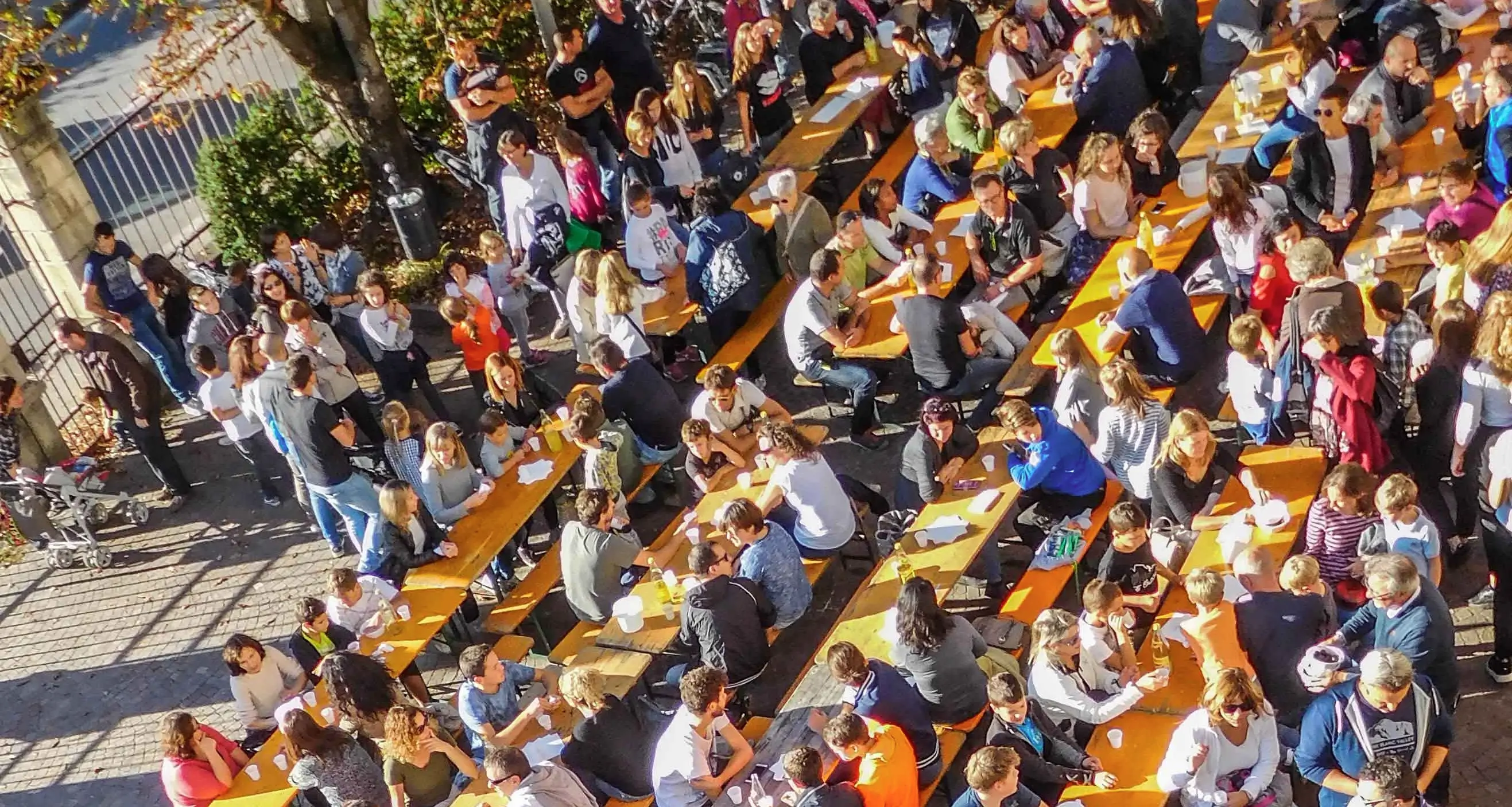 All'Oratorio di Pergine castagnata per 400 e inaugurazione della Sala \"Giobiz\"