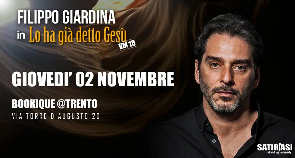 Risate vietate ai minori con Giardina alla Bookique