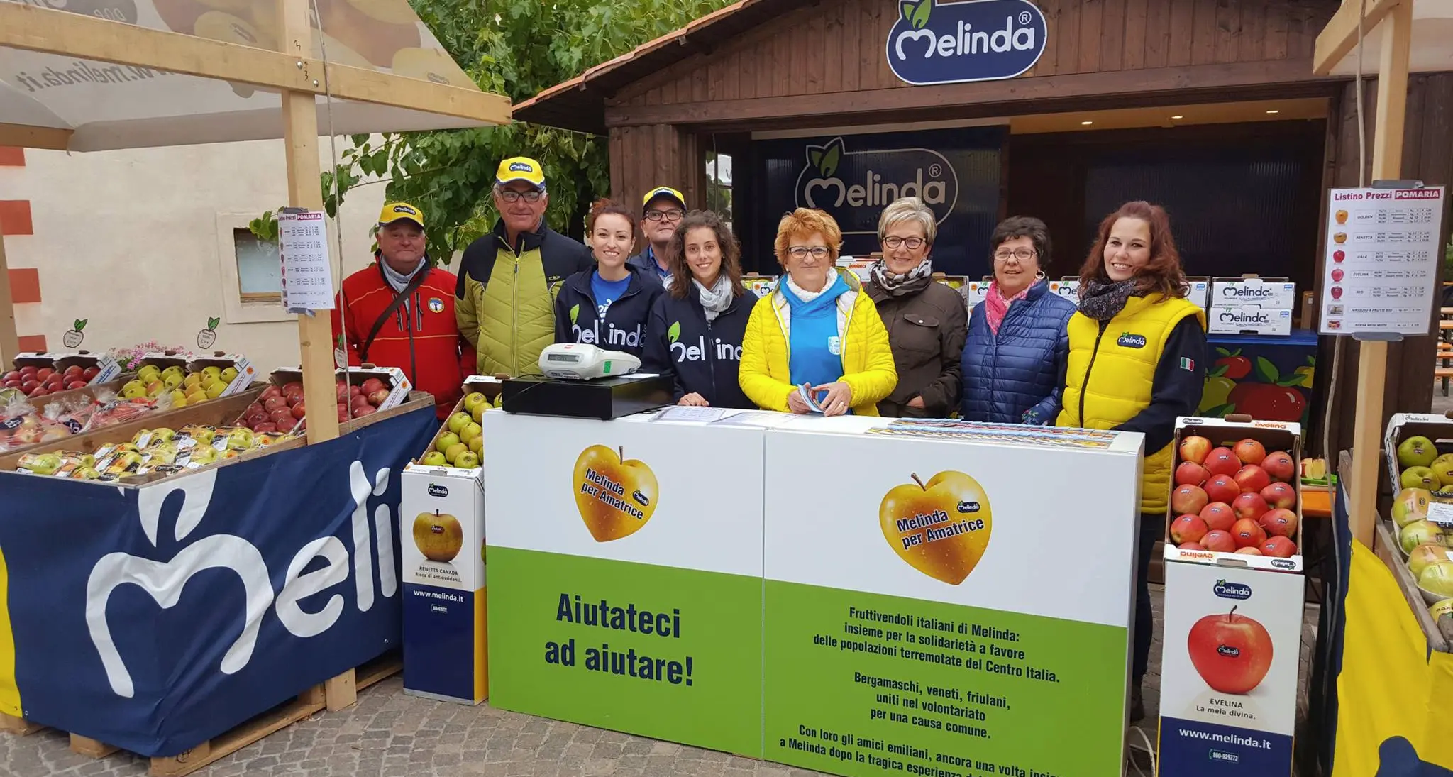 Da Melinda 90mila euro ai terremotati