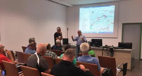 I volontari Sat sistemano i sentieri terremotati