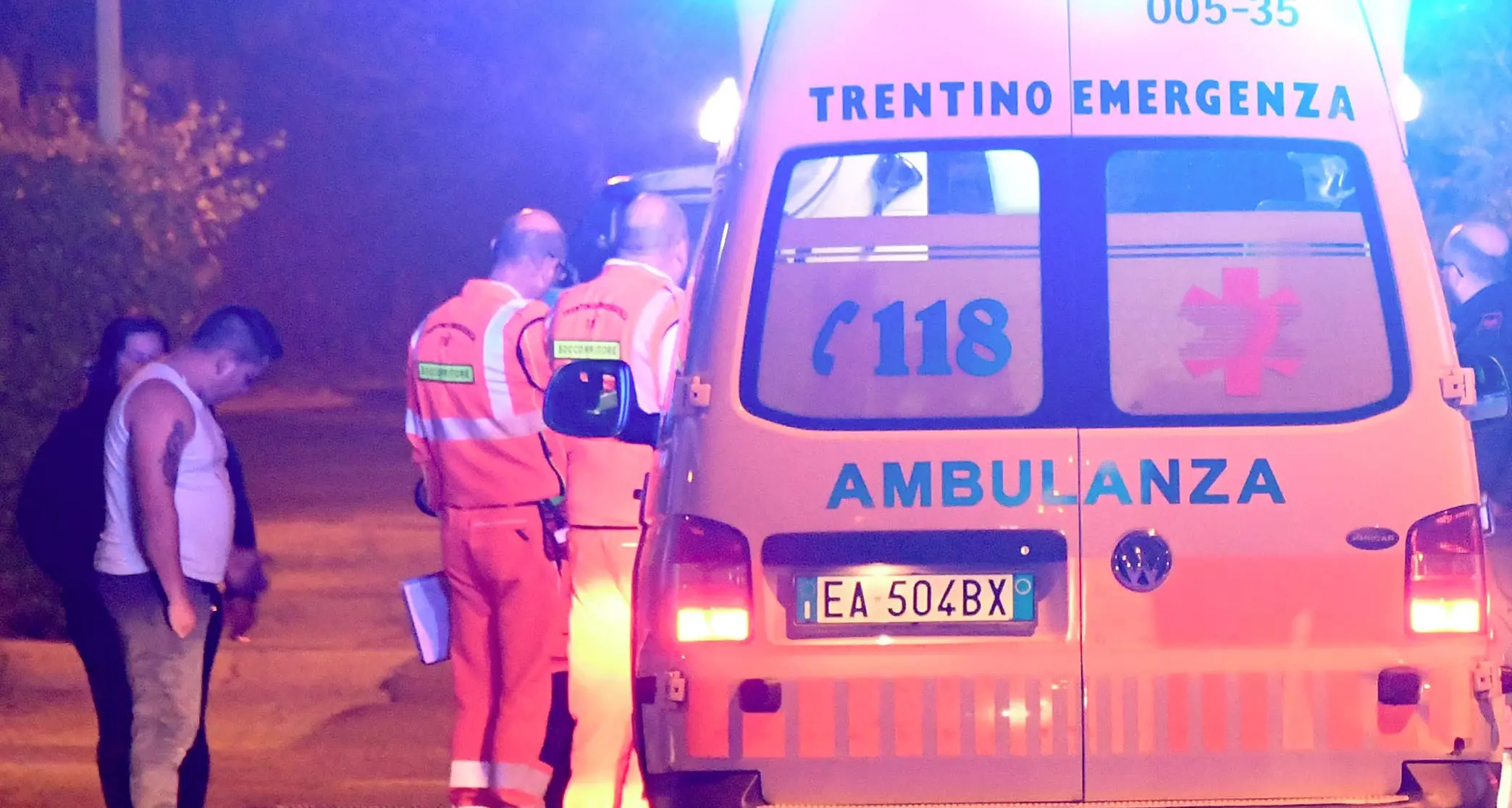 Botte alla festa nelle baracche