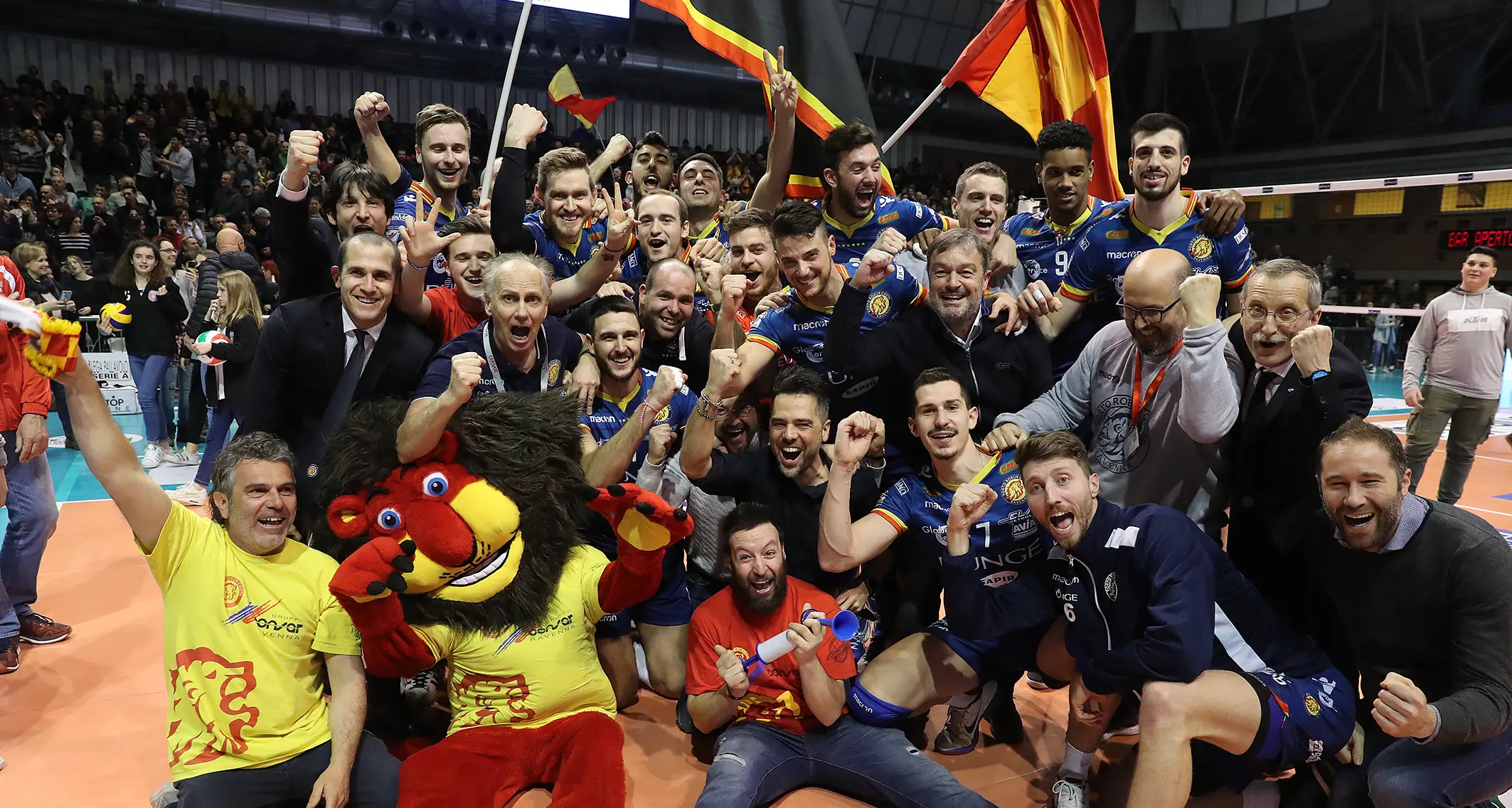 Volley, sorpresa Ravenna battuta Perugia: alla bella