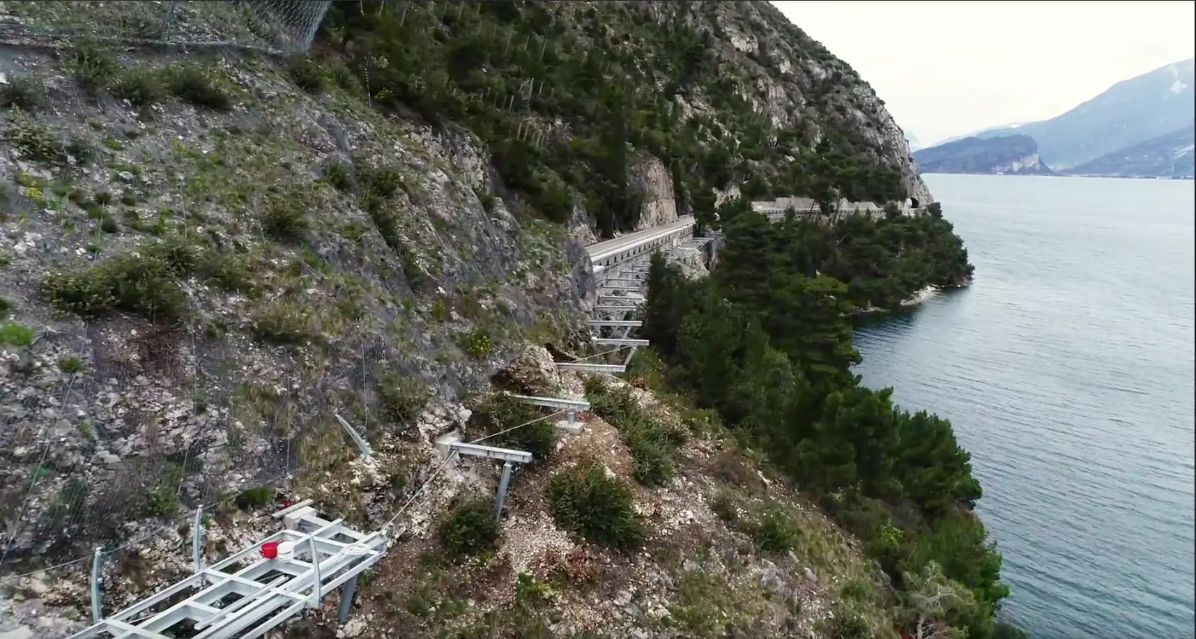 Il video del rivano sulla Cnn Bertoldi ha filmato la ciclabile