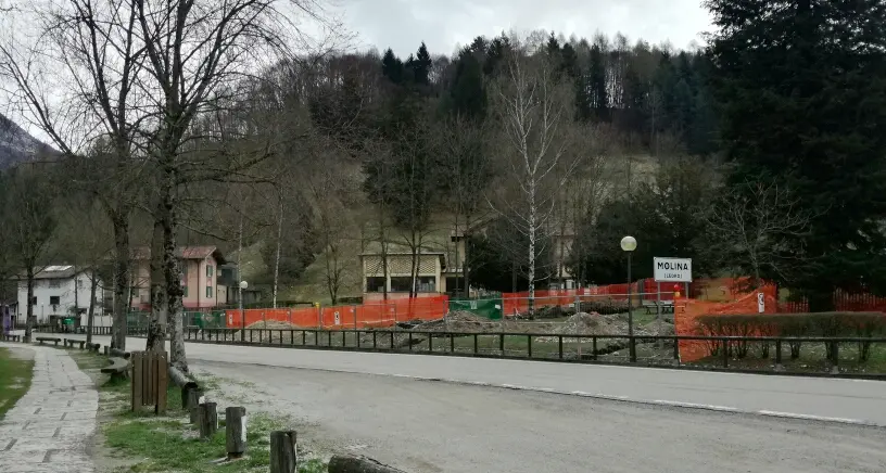 Ledro, lavori sul lungolago che resterà cantierizzato