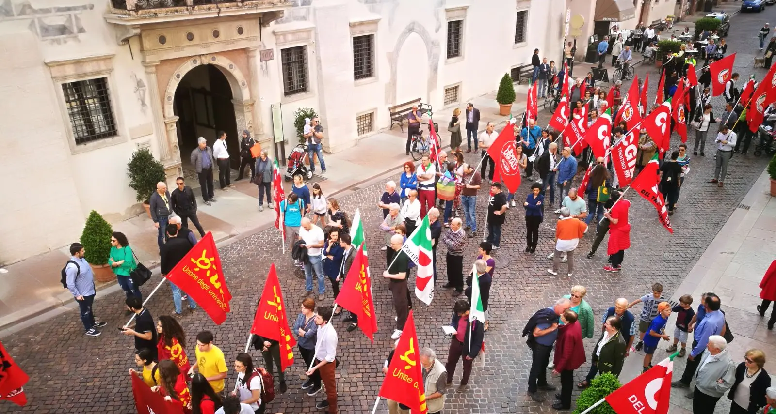 Sono in corso a Trento le celebrazioni del 25 aprile