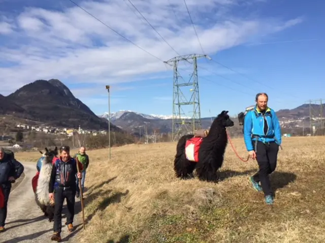 Valsugana: i pellegrini sulla Via Romea Germanica con tre lama