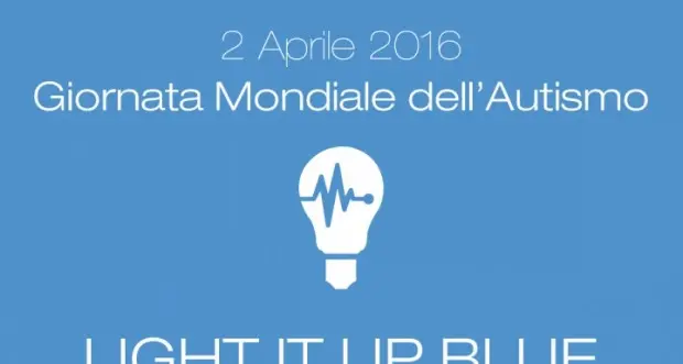 Giornata dell'autismo, la rotatoria diventa blu