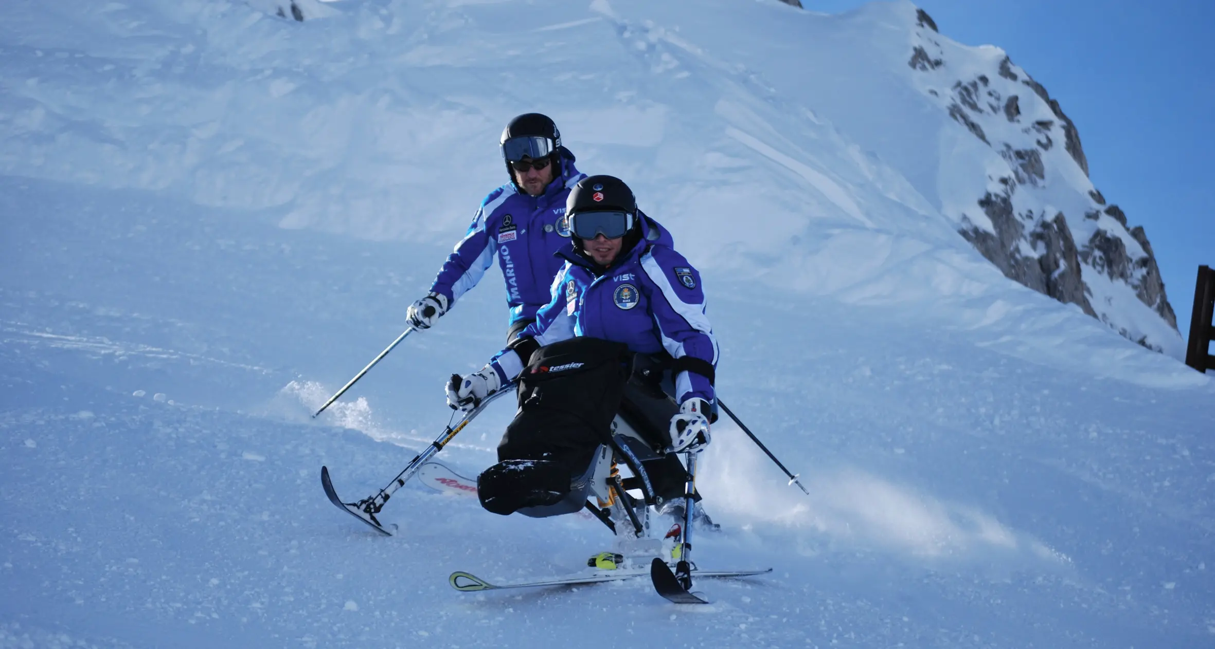 Dall'Olanda per sciare liberi L'Alpe cimbra paradiso dei disabili