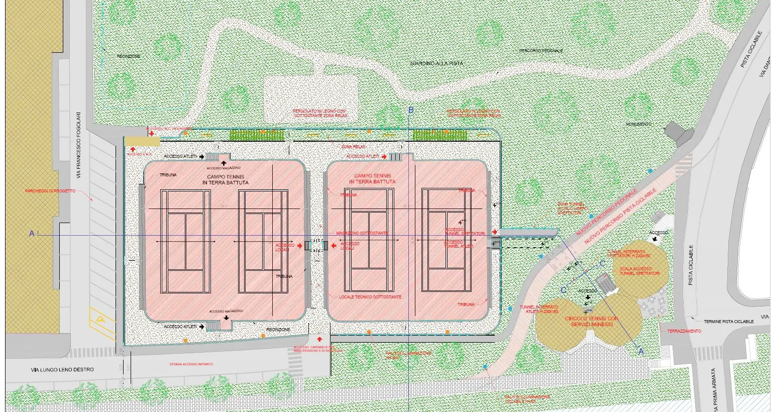 Progetto tennis: il difensore civico bacchetta il Comune