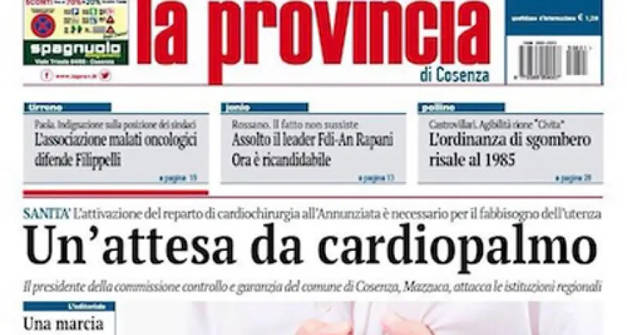 Crisi dell'editoria, chiude «La Provincia di Cosenza»