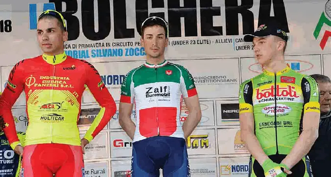 La Bolghera al tricolore Milani Visintainer è terzo