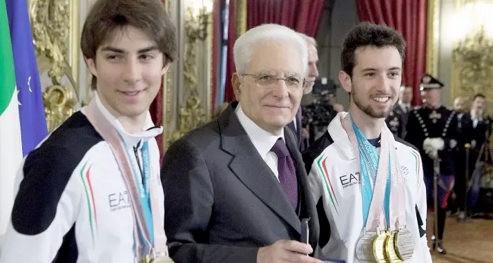 Mattarella esalta gli azzurri reduci dalle Olimpiadi