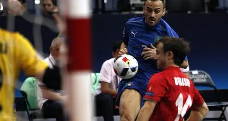 Calcio a 5: Europei, Italia-Serbia 1-1