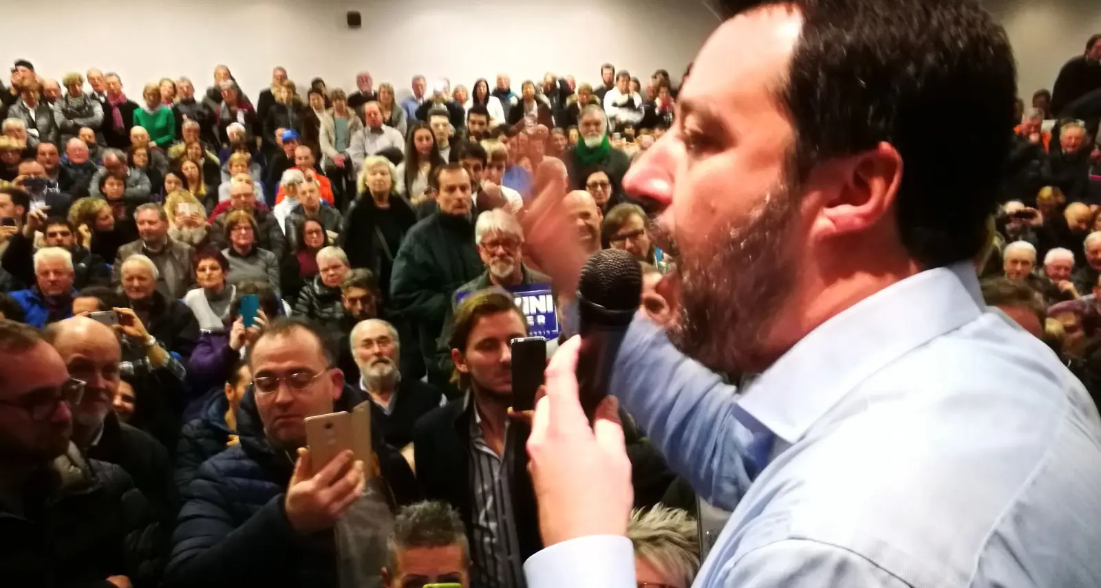 Salvini torna a Trento, la campagna continua L'obiettivo ora è conquistare la Provincia