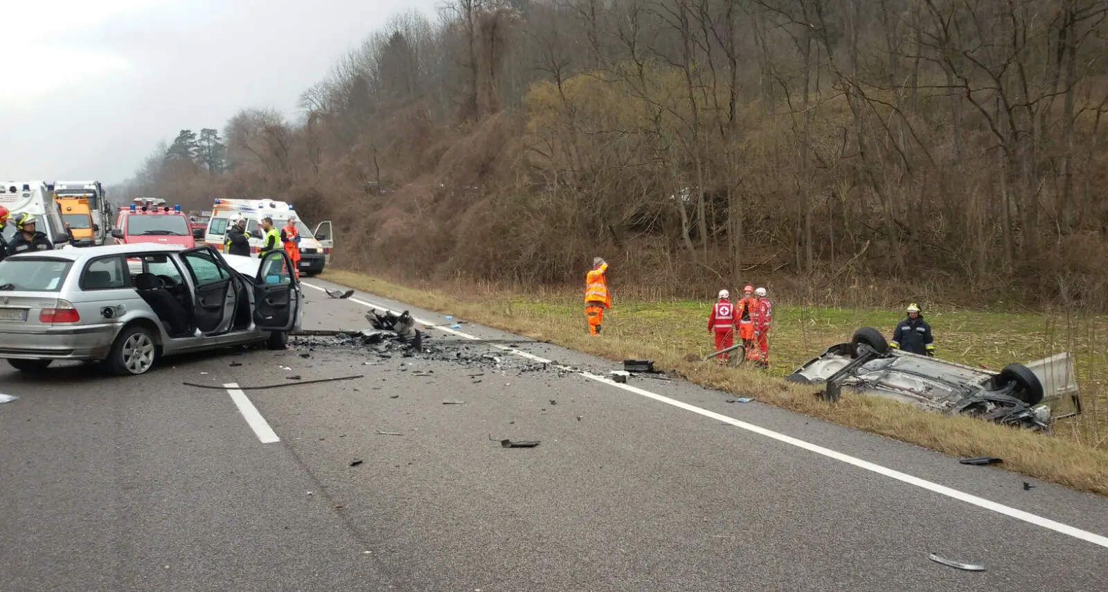 SS47 Valsugana, tragico frontale Morto un 59enne veneto