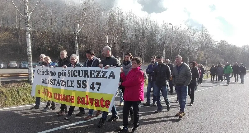 Valsugana protesta: «Per la Ss47 un progetto troppo pericoloso»