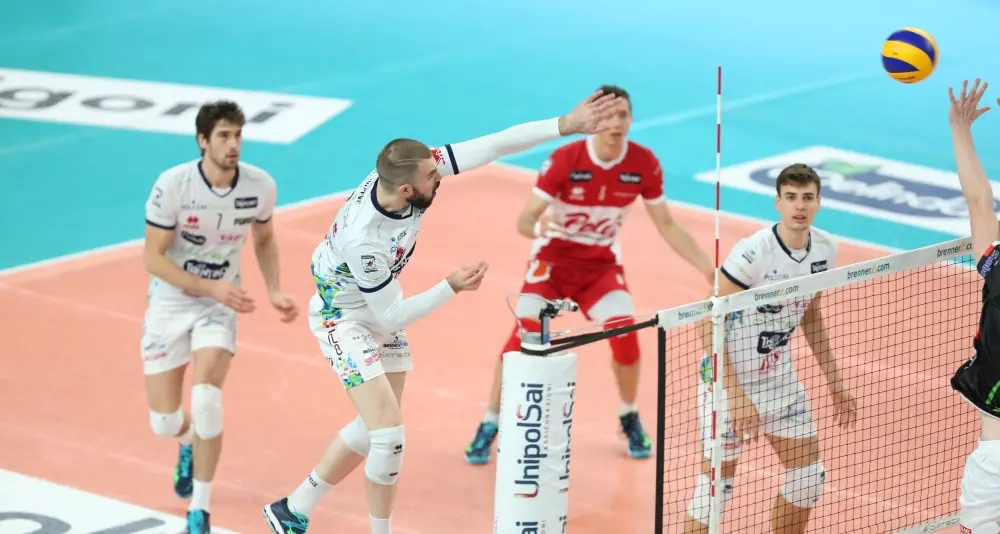 Superlega, Diatec batte Sora 3-0 che rilancia la classifica