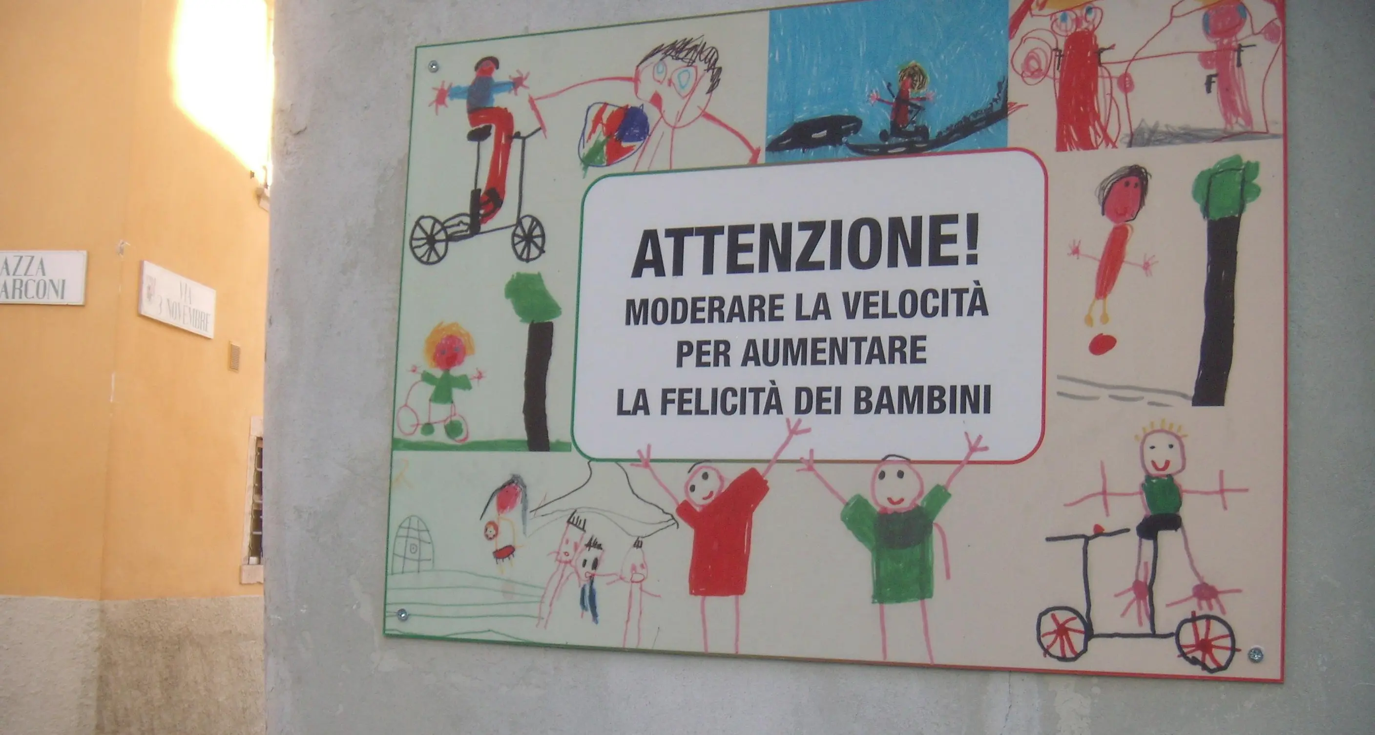 Educazione stradale con i bambini