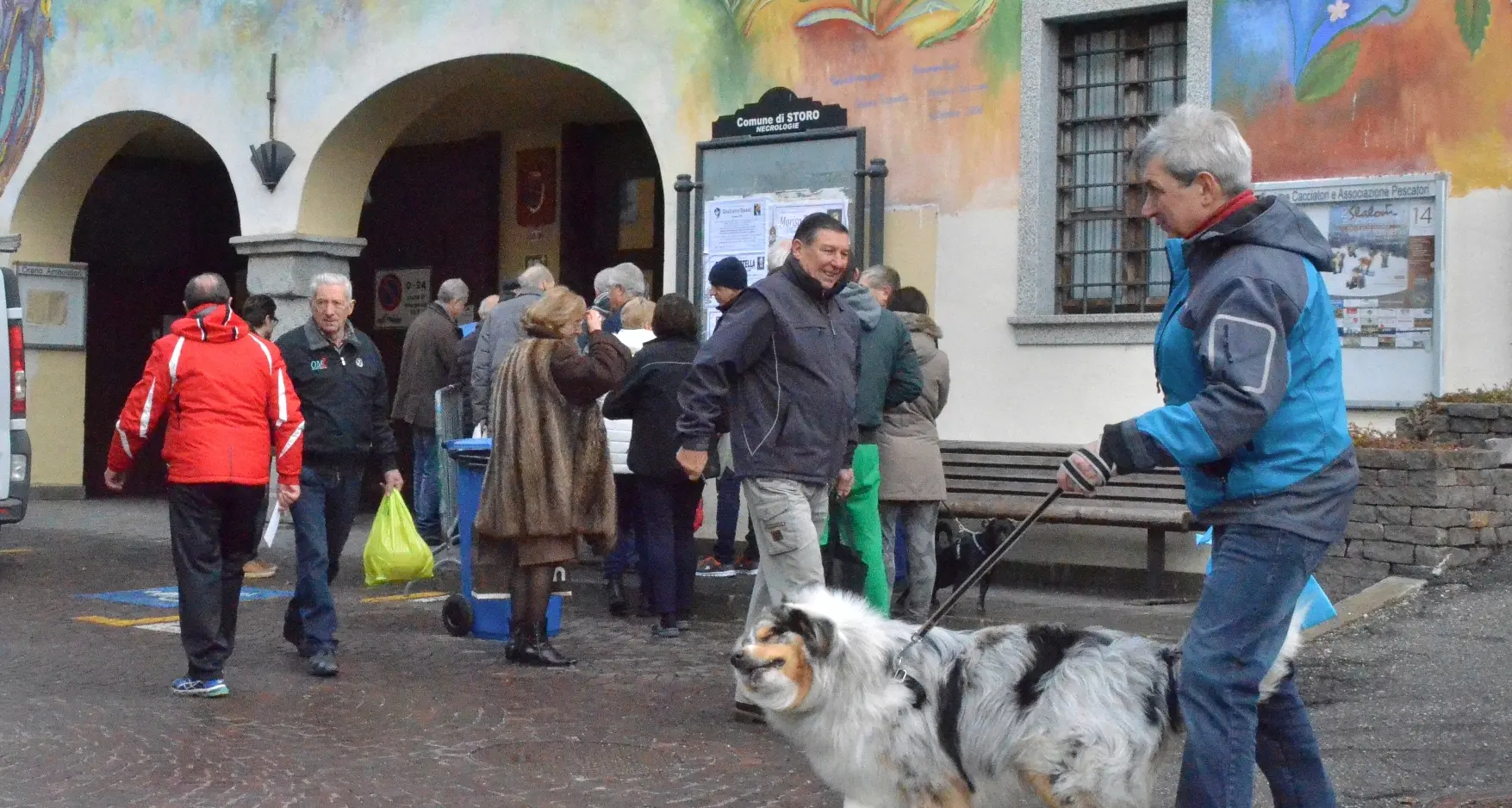 Benedizione di cani e gatti e poi polenta carbonera
