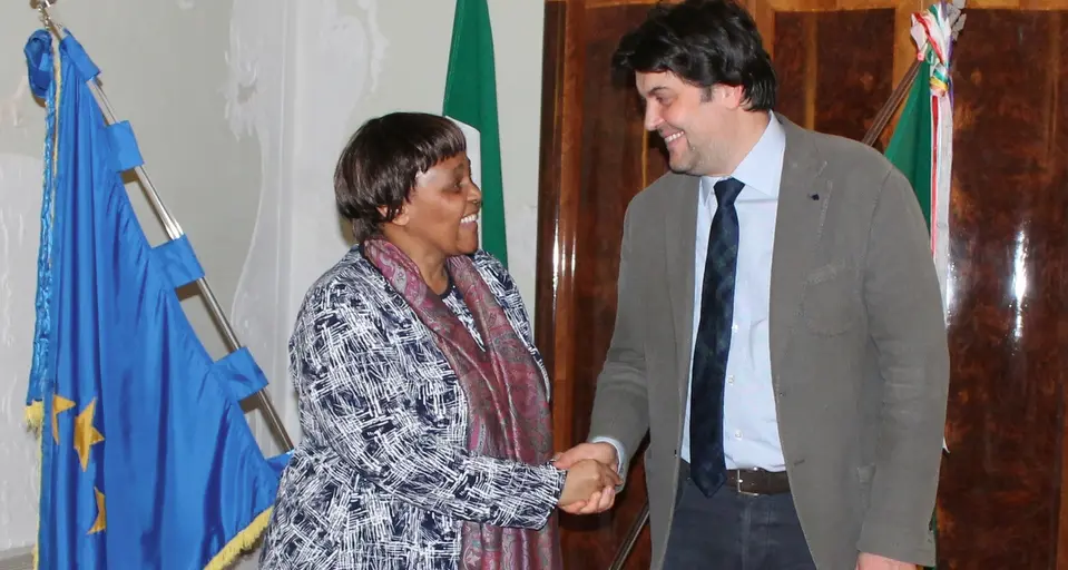 La console del Sudafrica a Rovereto