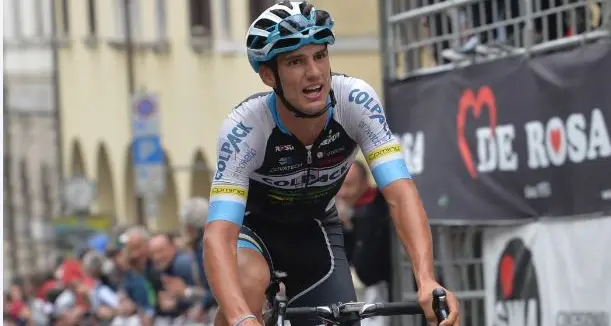 Andrea Toniatti premiato come miglior corridore Elite