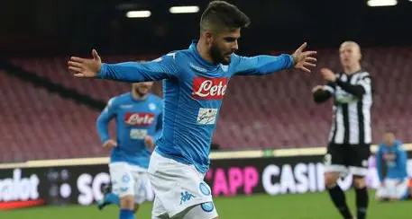Napoli avanti, ci pensa Insigne