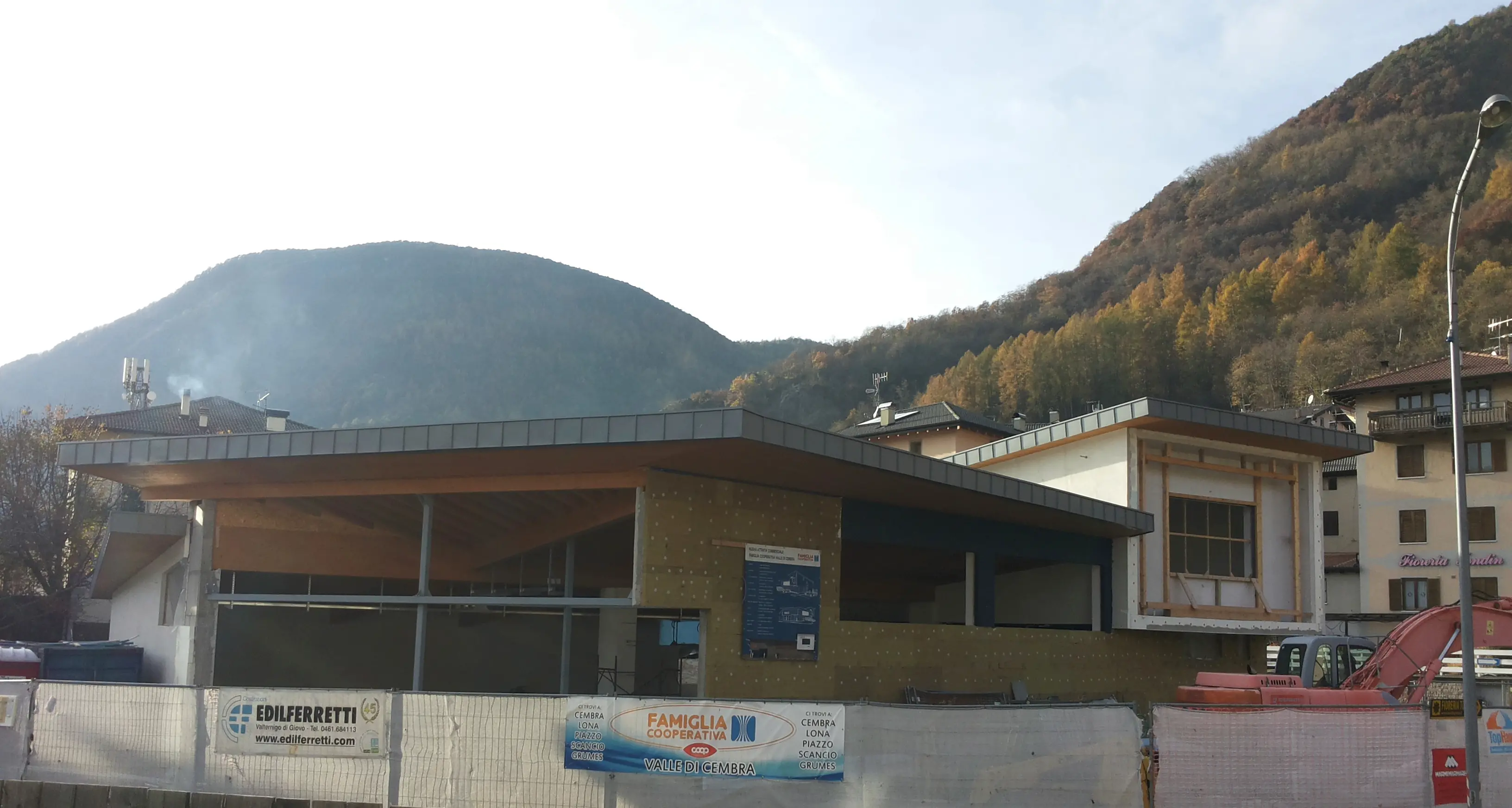 Famiglia Cooperativa di Cembra slitta la consegna della nuova sede