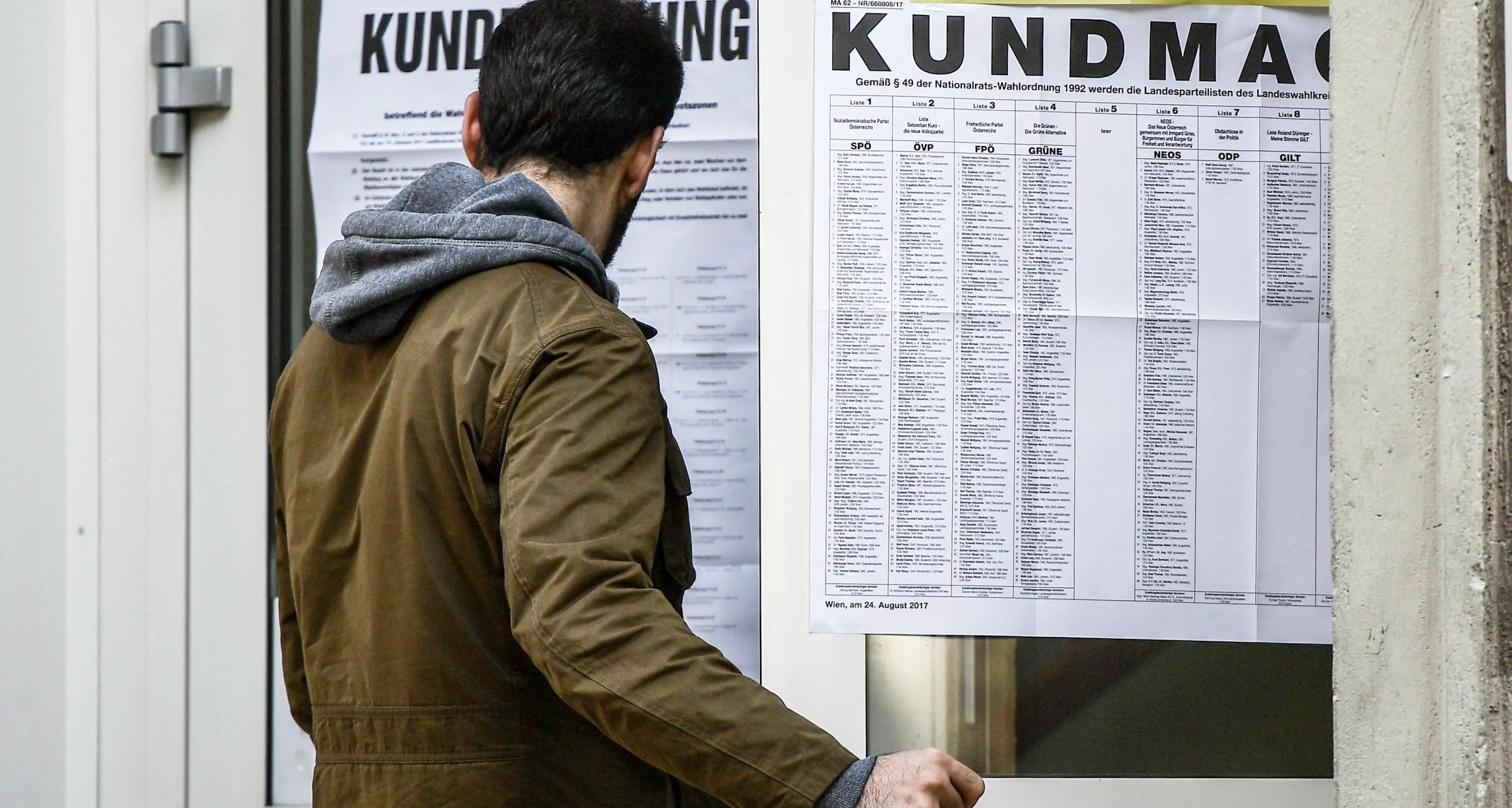 Primi exit poll in Austria Kurz avanti, poi l'ultradestra