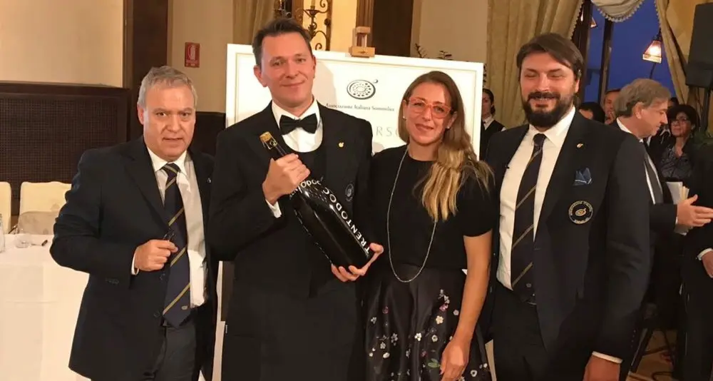 Roberto Anesi, sommelier da titolo italiano