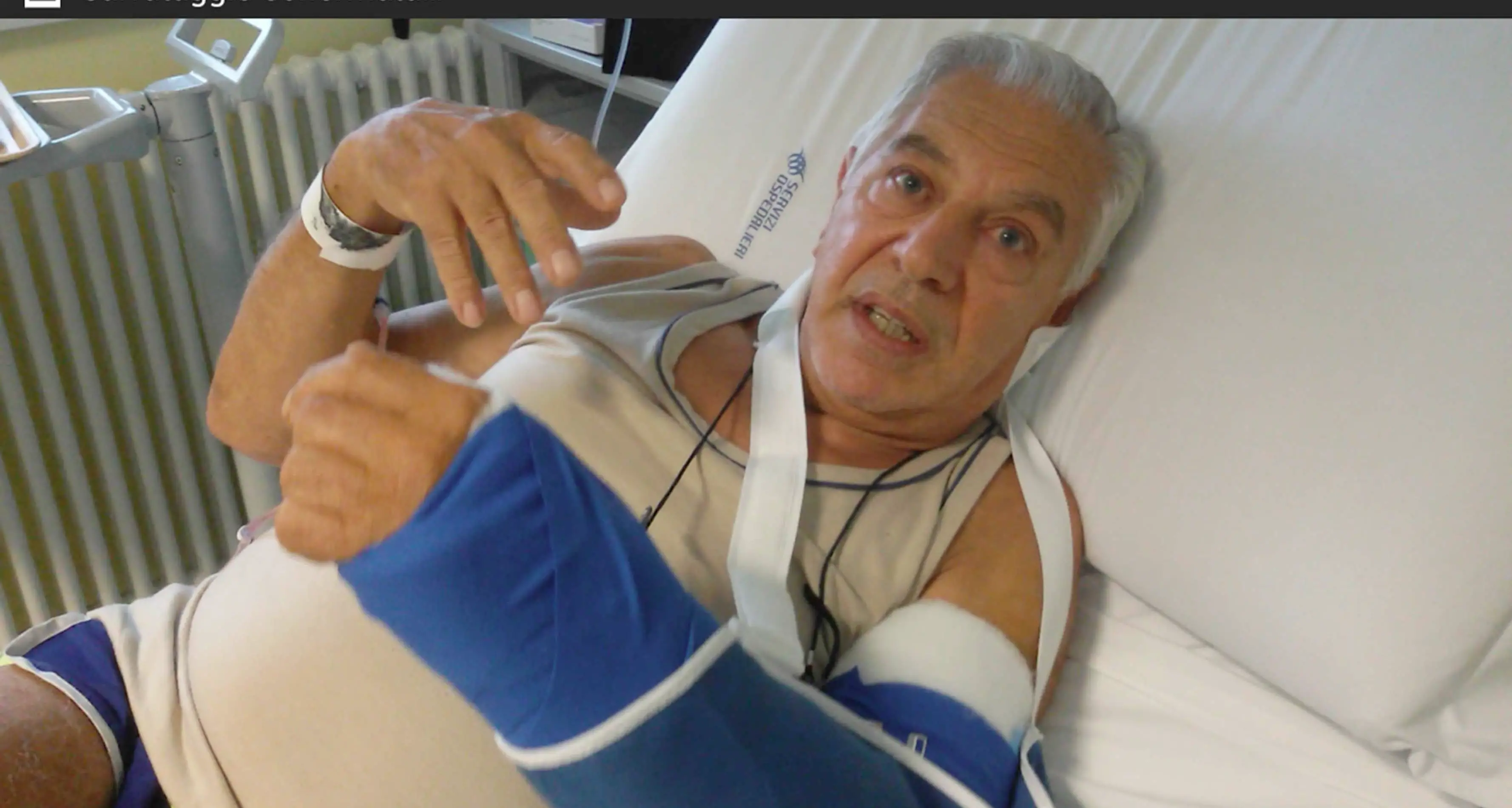 Angelo Metlicovec dimesso dopo l'aggressione dell'orso
