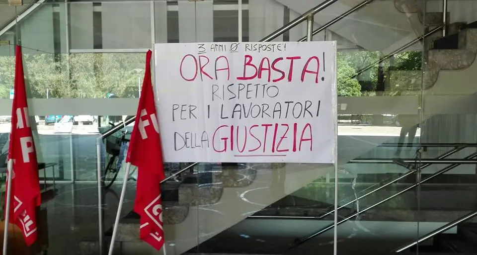 Comparto giustizia Sindacati in allarme