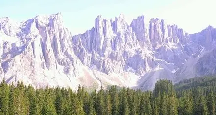 Frana sul Latemar Fronte di 300 metri