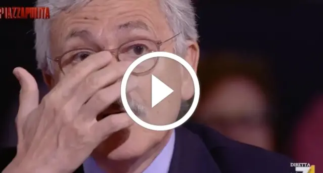 D'Alema a Marco Damilano «Lei è uno stupido»