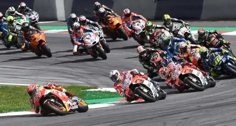 Motogp d'Austria, vince Dovizioso Solo settimo Valentino Rossi