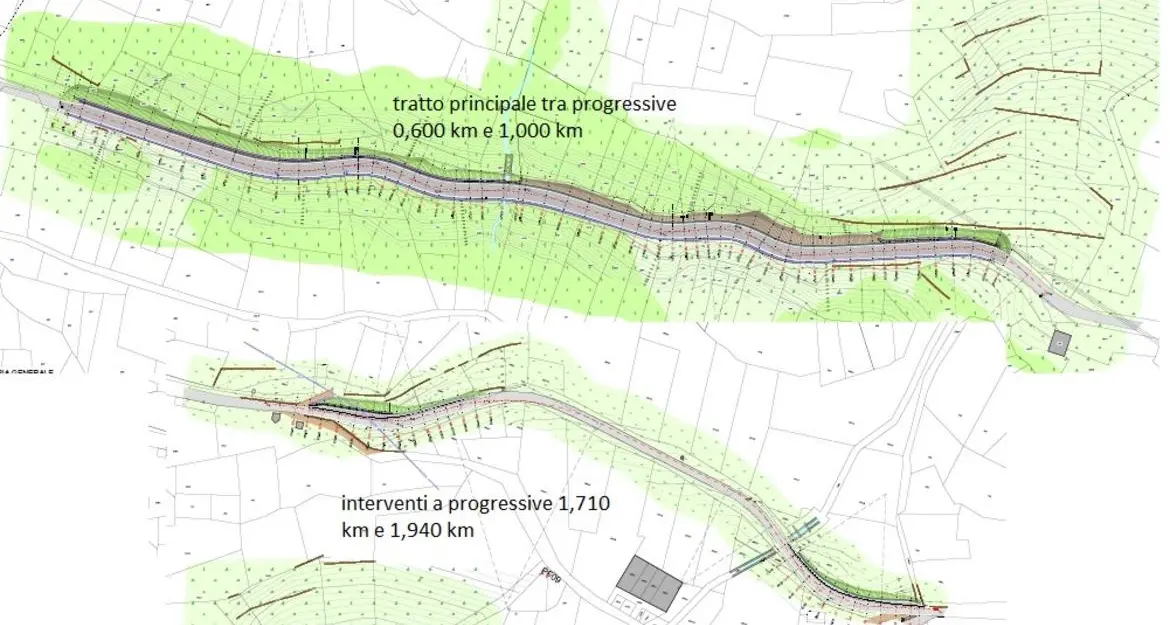 Al via il cantiere per allargare la via d'accesso alla val di Peio