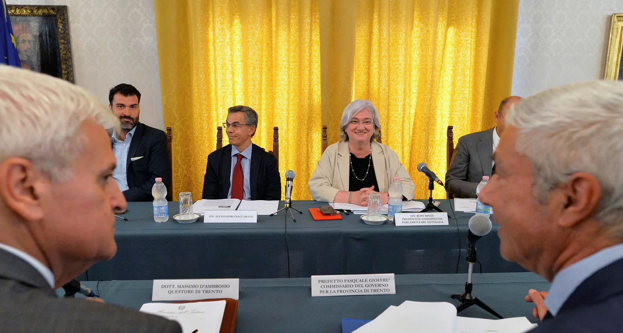 Rosy Bindi dai commissari del governo di Trento e Bolzano